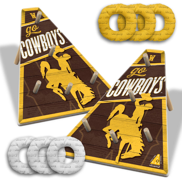 Wyoming Cowboys Ring Toss Tailgate Game
