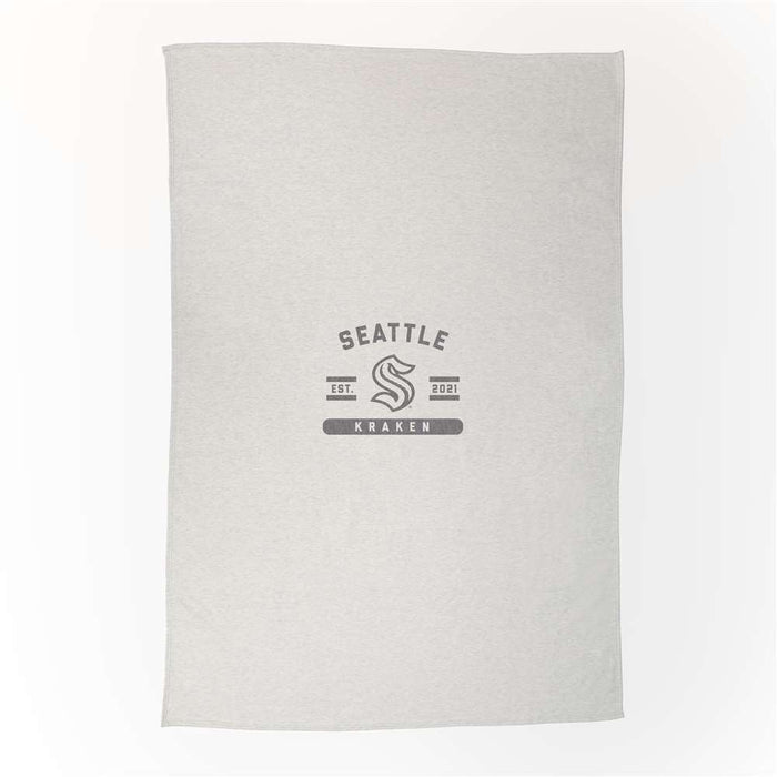 Seattle Kraken Sublimated Sweatshirt Blanket