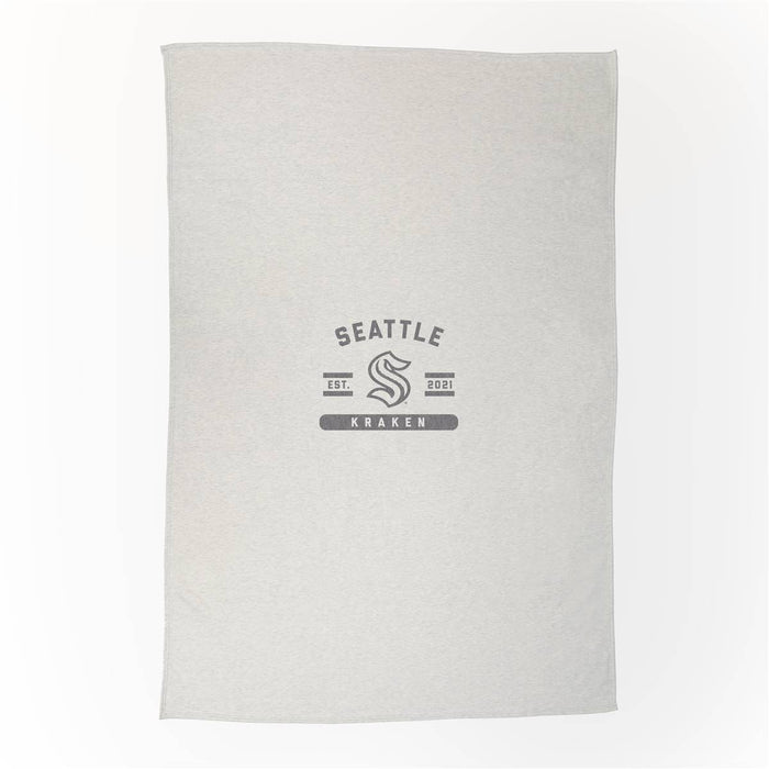 Seattle Kraken Sublimated Sweatshirt Blanket