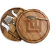 New York Giants Acacia Circo Cheese Cutting Board & Tools Set