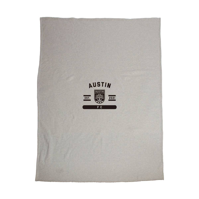 Austin FC Sublimated Sweatshirt Blanket