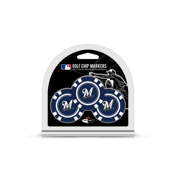 Milwaukee Brewers Golf 3 Pack Golf Chip 96588