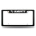 Central Florida Knights - UCF UCF Black 12" x 6" Chrome All Over Automotive License Plate Frame for Car/Truck/SUV    