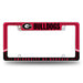 Georgia Bulldogs  All Over Chrome License Plate Frame