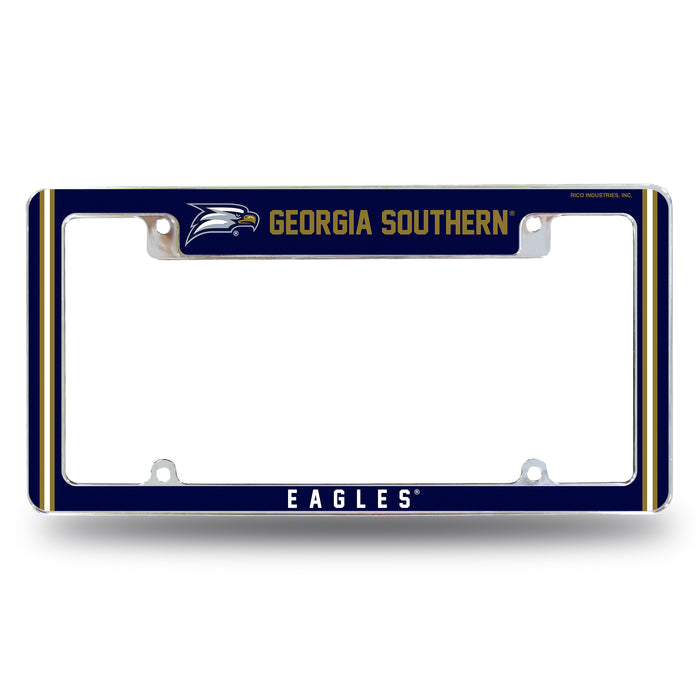 Georgia Southern  All Over Chrome License Plate Frame