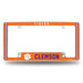 Clemson Tigers  All Over Chrome License Plate Frame