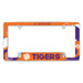 Clemson Tigers  All Over Chrome License Plate Frame