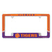 Clemson Tigers  All Over Chrome License Plate Frame