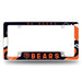 Chicago Bears  All Over Chrome License Plate Frame