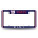 New York Giants  All Over Chrome License Plate Frame