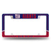 New York Giants  All Over Chrome License Plate Frame