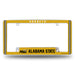 Alabama State Hornets  All Over Chrome License Plate Frame