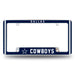Dallas Cowboys  All Over Chrome License Plate Frame