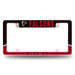 Atlanta Falcons  All Over Chrome License Plate Frame