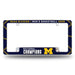Michigan Wolverines 2026 Men's Basketball National Champions  All Over Chrome Frame