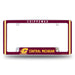 Central Michigan Mules  All Over Chrome License Plate Frame