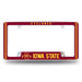 Iowa State Cyclones  All Over Chrome License Plate Frame