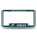 Philadelphia Eagles  All Over Chrome License Plate Frame