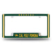 California Polytechnic Broncos  All Over Chrome License Plate Frame