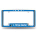 Cal State U-San Bernardino Coyotes  All Over Chrome License Plate Frame