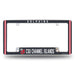 California State U-Channel Islands  All Over Chrome License Plate Frame