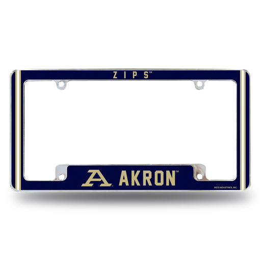 Akron  All Over Chrome License Plate Frame