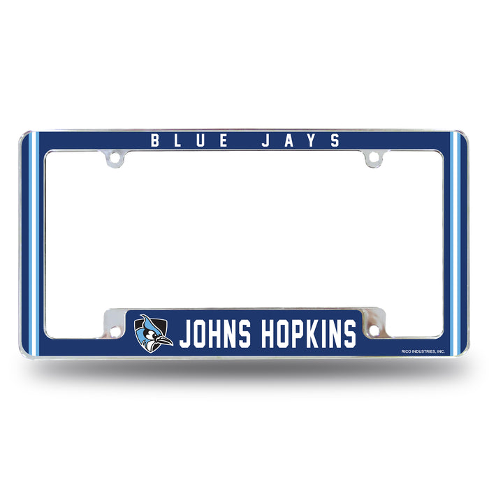 Johns Hopkins University  All Over Chrome License Plate Frame
