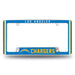 Los Angeles Chargers  All Over Chrome License Plate Frame