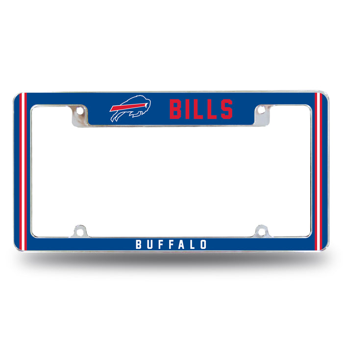Buffalo Bills  All Over Chrome License Plate Frame