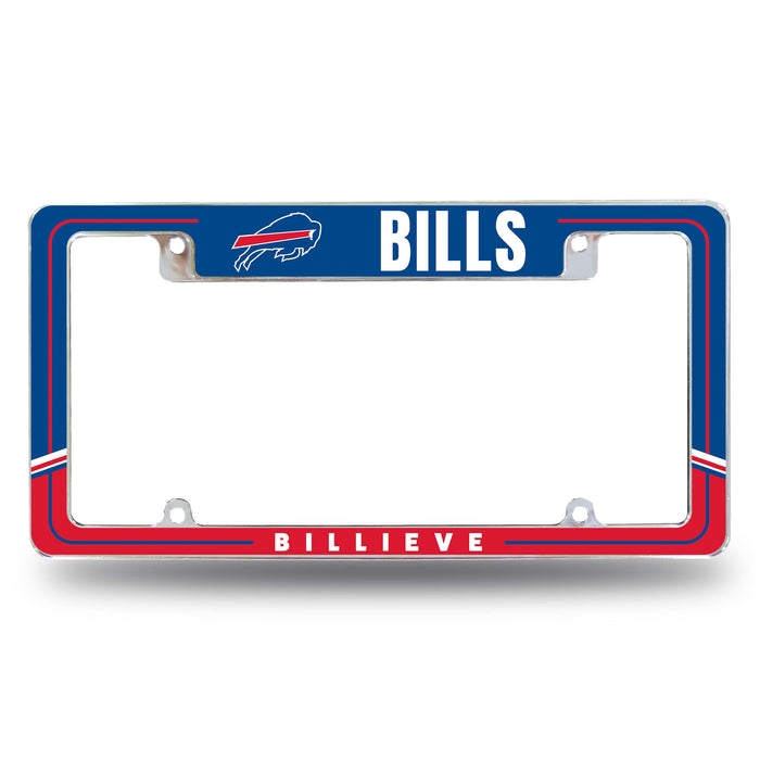 Buffalo Bills  All Over Chrome License Plate Frame