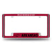 Arkansas Razorbacks  All Over Chrome License Plate Frame