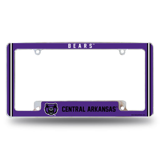 Central Arkansas  All Over Chrome License Plate Frame
