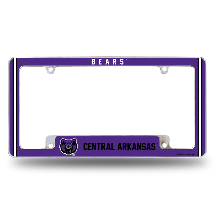 Central Arkansas  All Over Chrome License Plate Frame
