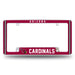 Arizona Cardinals  All Over Chrome License Plate Frame
