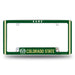 Colorado State Rams  All Over Chrome License Plate Frame