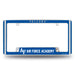 Air Force Academy Falcons  All Over Chrome License Plate Frame
