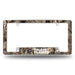 Calgary Flames Mossy Oak 12" x 6" Chrome All Over Automotive License Plate Frame for Car/Truck/SUV    