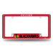 Chicago Blackhawks  All Over Chrome License Plate Frame