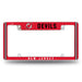 New Jersey Devils  All Over Chrome License Plate Frame