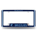 Memphis Grizzlies  All Over Chrome License Plate Frame