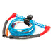 Airhead Dyneema Flat Line Wakeboard Rope 70ft 4 Section Red White and Blue