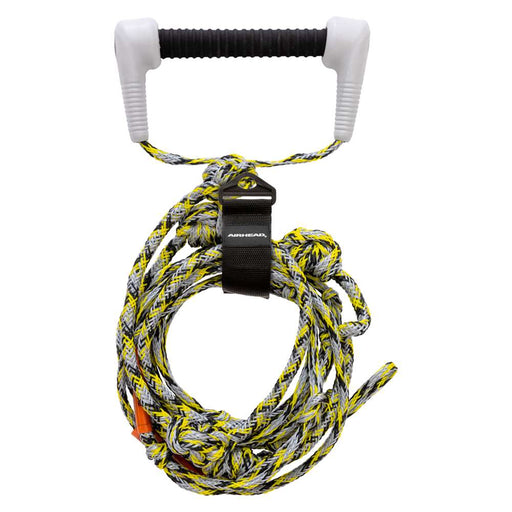 Airhead Wakesurf Rope 25ft Foam 5 Section Grey