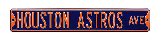 Houston Astros Steel Street Sign-HOUSTON ASTROS AVE  88
