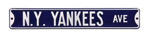 New York Yankees Steel Street Sign-NY YANKEES AVE  192