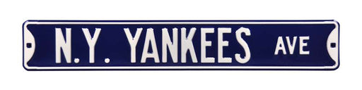 New York Yankees Steel Street Sign-NY YANKEES AVE  192