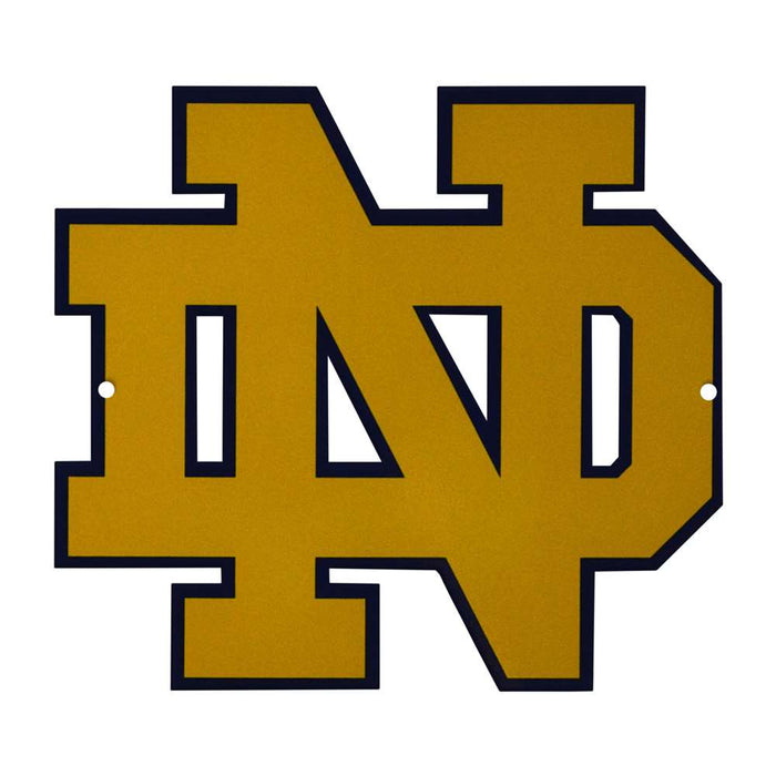 Notre Dame Laser Cut Steel Logo Spirit Size-Primary Logo  6