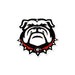 Georgia Bulldogs Laser Cut Logo Steel Magnet-Bulldog Head  28