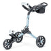 Bag Boy Nitron Golf Bag Push Cart - Ice Blue/White