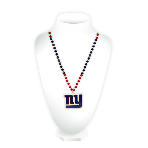 New York Giants Beads w/ Medallion