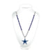 Dallas Cowboys Beads w/ Medallion
